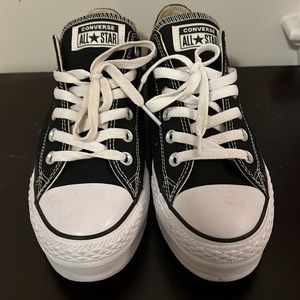 All star platform low top converses
